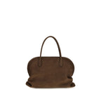 The Row Brown Calf Leather Bos Taurus Shoulder Bag