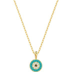 Swarovski Gold Stainless Steel Necklace