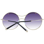 Ana Hickmann Gold Metal Sunglasses