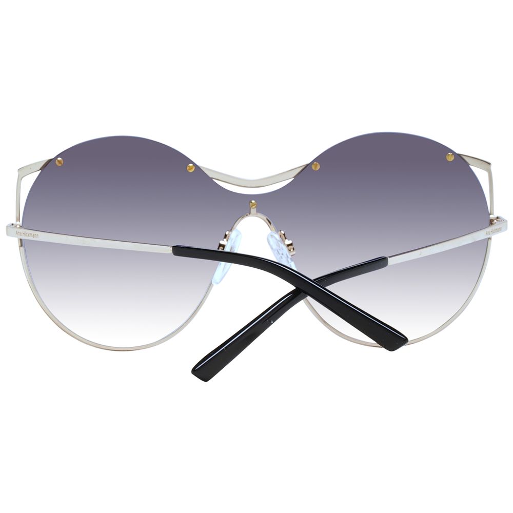 Ana Hickmann Black Metal Sunglasses