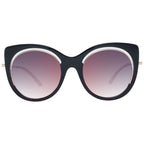 Ana Hickmann Black Metal Sunglasses