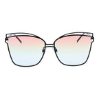 Ana Hickmann Black Metal Sunglasses