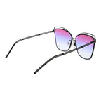 Ana Hickmann Black Metal Sunglasses