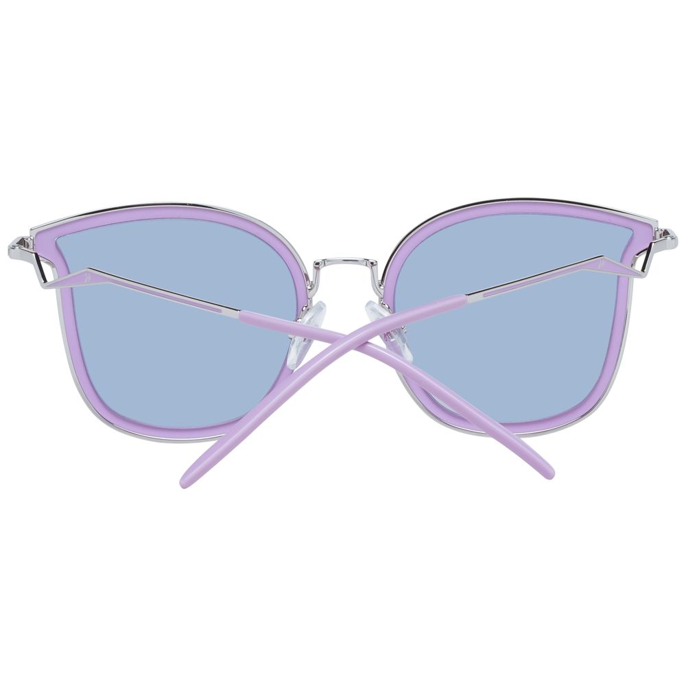 Ana Hickmann Purple Metal Sunglasses