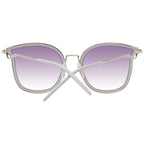 Ana Hickmann Beige Metal Sunglasses