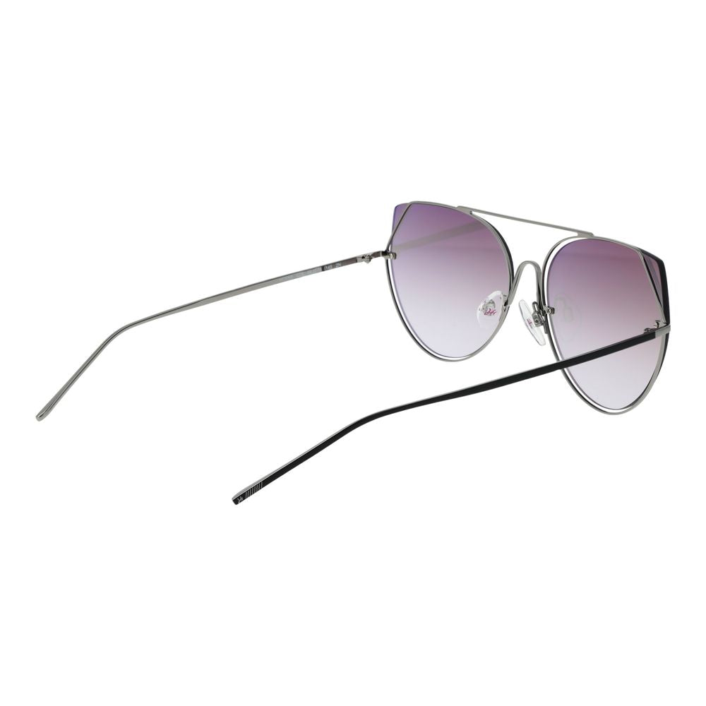 Ana Hickmann Gray Metal Sunglasses