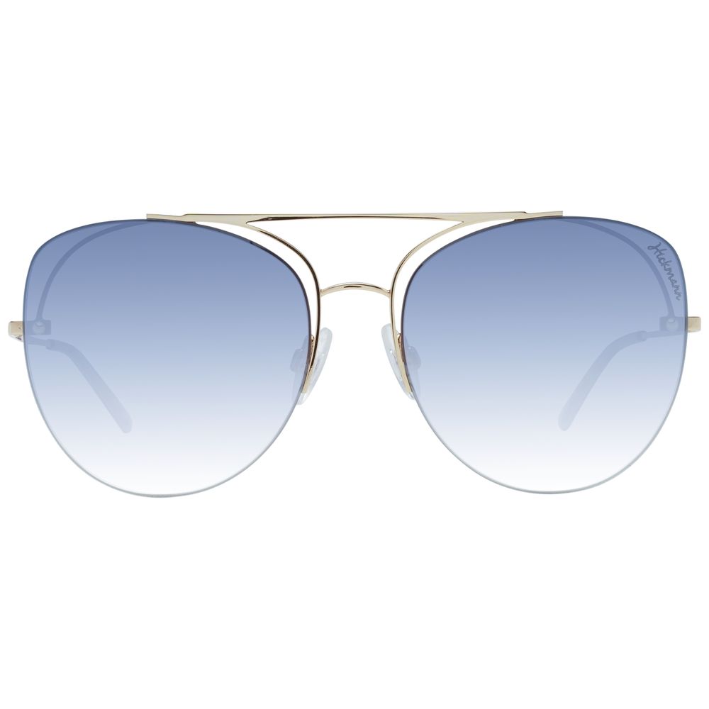 Ana Hickmann Gold Metal Sunglasses