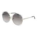 Ana Hickmann Gray Metal Sunglasses