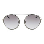 Ana Hickmann Gray Metal Sunglasses