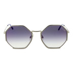 Ana Hickmann Gray Metal Sunglasses