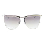 Ana Hickmann Gray Metal Sunglasses