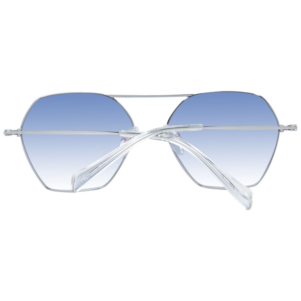 Ana Hickmann Gray Metal Sunglasses