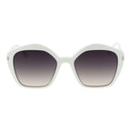 Ana Hickmann White Acetate Sunglasses