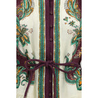 Alemais Multicolor Linen Casual Dress