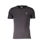 Aeronautica Militare Black Cotton Men's Shirt
