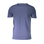 Aeronautica Militare Blue Cotton Men's T-Shirt