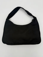 Prada Bicolor Nylon Handbag
