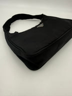 Prada Bicolor Nylon Handbag