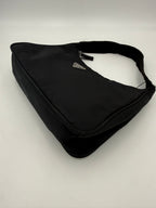 Prada Bicolor Nylon Handbag