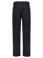 A.P.C. Black Cotton Straight-Leg Jeans