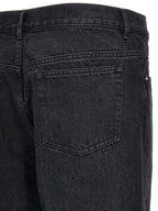 A.P.C. Black Cotton Straight-Leg Jeans