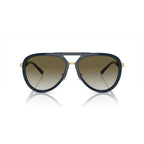 Emporio Armani Blue Metal Sunglasses