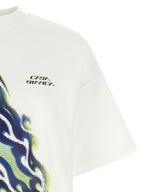 Casablanca White Cotton T-Shirt