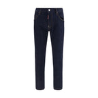Dsquared² Blue Cotton Slim Fit Jeans