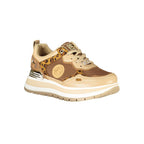 Laura Biagiotti Marrone Polyurethane Women Sneaker