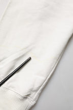 Dolce & Gabbana White Cotton Hooded Sweatshirt Sweater