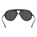 Emporio Armani Gray Acetate Sunglasses