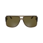 Lacoste Brown Acetate Sunglasses