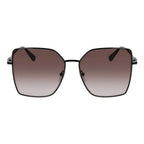 Longchamp Black Metal Sunglasses