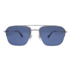 Police Gray Metal Sunglasses