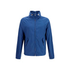 Brunello Cucinelli Blue Polyester Shell Jacket