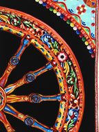 Dolce & Gabbana Multicolor Silk Scarf