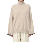 Brunello Cucinelli Beige Cashmere Sweater
