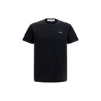 Comme Des Garçons Play Black Cotton T-Shirt