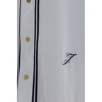 Jacquemus White Cotton Pattern Shirt