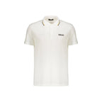 Versace White Cotton Polo Shirt