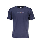 Tommy Hilfiger Blue Cotton Men's T-Shirt