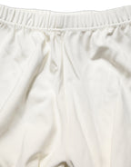Dolce & Gabbana White High Heels Pumps Jersey Tights Shoes