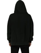 Dolce & Gabbana Black DGVIB3 Hooded Sweatshirt Men Sweater