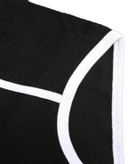 Dolce & Gabbana Black White Logo Waistband Coulotte Panty Underwear