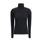 Wolford Black Wool Turtleneck