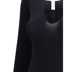 Wolford Black Polyamide Bodysuit