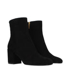 Gianvito Rossi Black Leather Ankle Boots