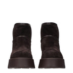 Gianvito Rossi Brown Leather Ankle Boots