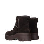 Gianvito Rossi Brown Leather Ankle Boots
