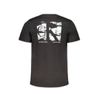 Calvin Klein Black Cotton Men's T-Shirt